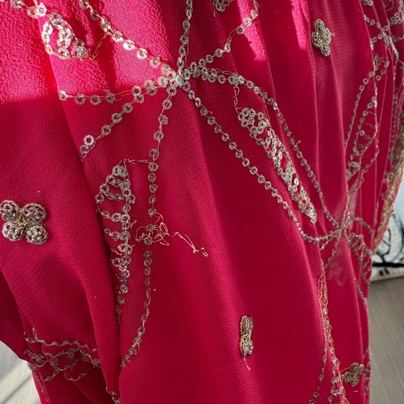 Pink Lehenga with Dupatta - Picture 11 of 15